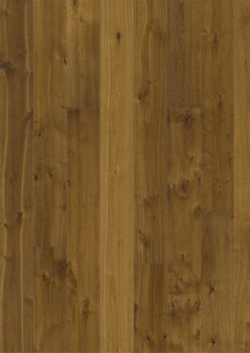 Kahrs Smaland Sevede Engineered Oak Flooring, Smoked, Rustic, Brushed, Oiled, 187x3.5x15mm