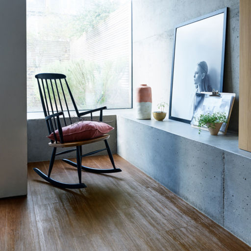 LG Hausys DecoTile 30 Mahogany Oak Luxury Vinyl Tile LVT, 1200x2x180 mm