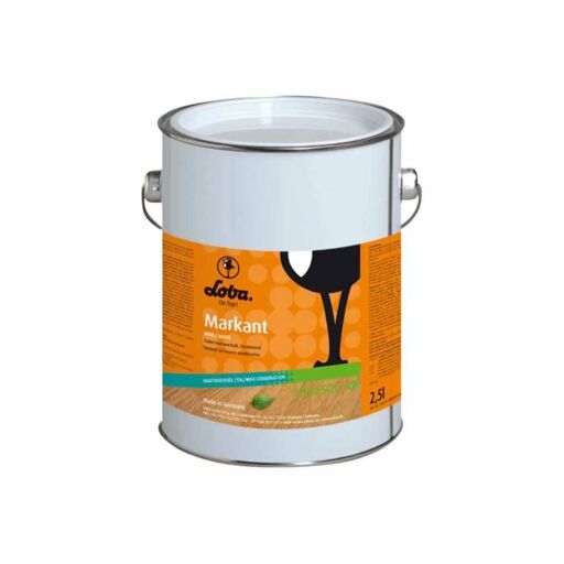Lobasol Markant Hardwax-Oil, Satin(UK Matt), 2.5L