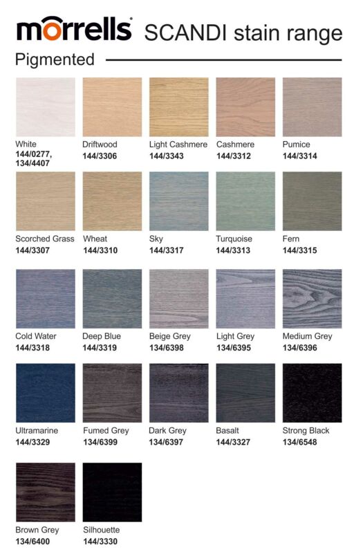 Morrells Scandi Wood Stain, Light Grey, 1L Image 3