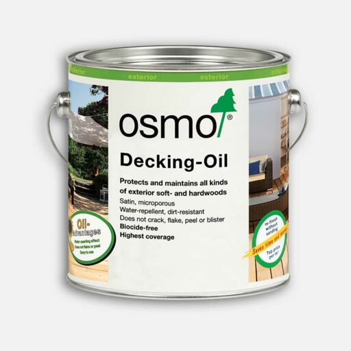 Osmo Decking Oil, Bog Oak, 2.5L