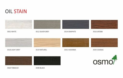 Osmo Oil Stain, Cognac, 1L Image 4