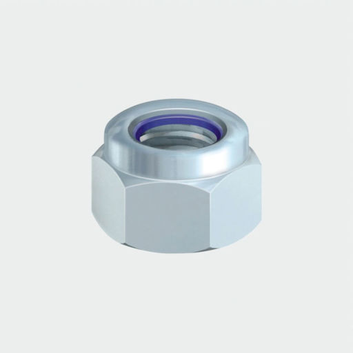 P Nylon Nut, M10, 4pk