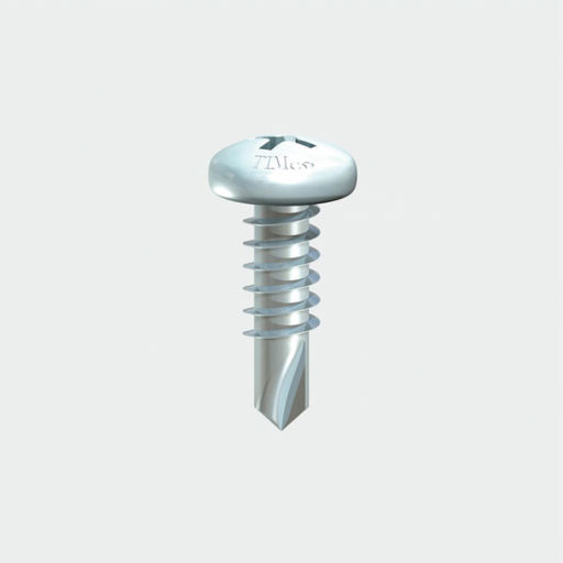 Pan Head Self Drill Screw, 4.2x13mm, 200pk