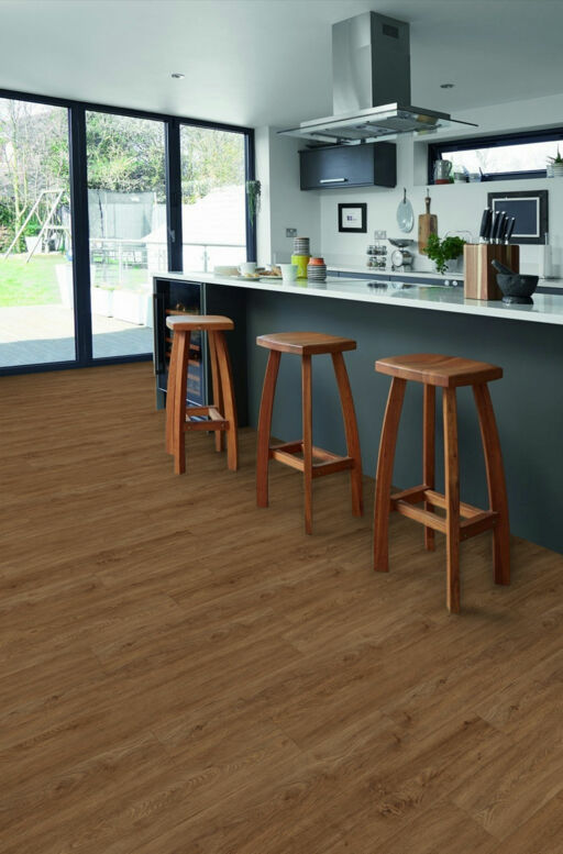 Polyflor Camaro Loc Laurel Dark Oak Vinyl Flooring, 177x4x1212mm Image 1