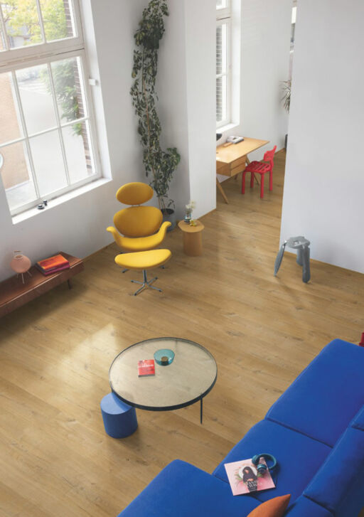 QuickStep Alpha Bloom, Cotton Oak Deep Natural Vinyl Flooring, 209x6x1494mm