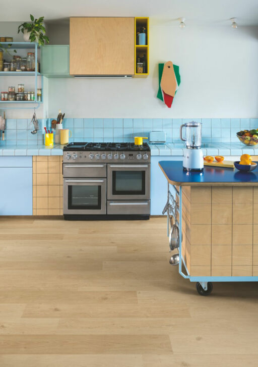QuickStep Alpha Blos, Coast Oak Beige Vinyl Flooring, 189x5x1251mm