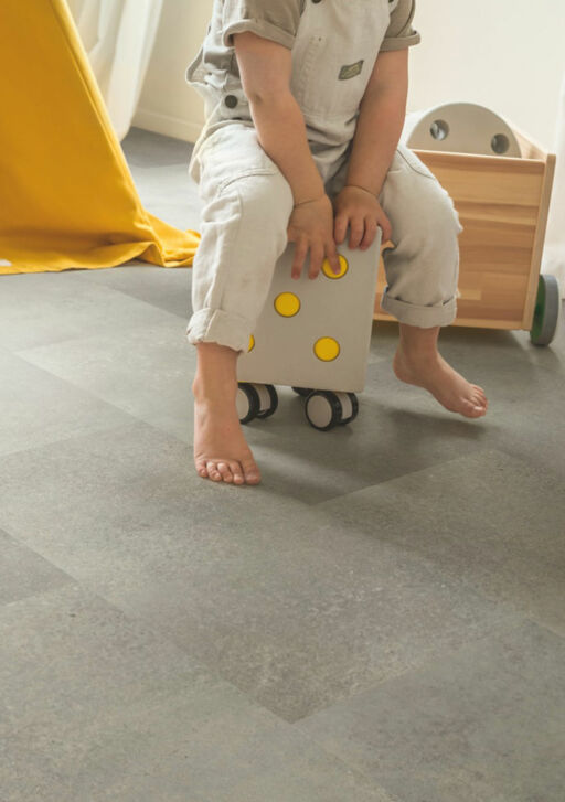 QuickStep Alpha Oro Base, Concrete Rock Vinyl Flooring, 303x4x610mm Image 4