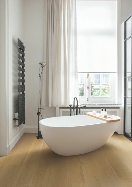 QuickStep Cascada Leather Oak Engineered Flooring, Natural, Extra Matt Lacquered, 190x13x1820mm