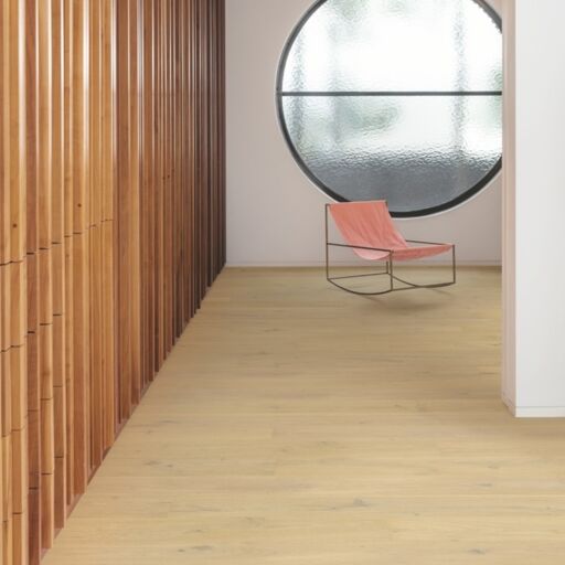 QuickStep Cascada Pearl White Oak Engineered Flooring, Rustic, Extra Matt Lacquered, 190x13x1820 mm