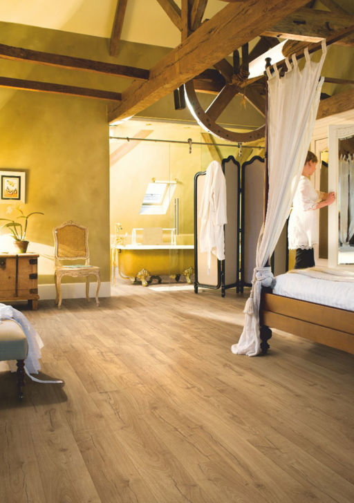 QuickStep Impressive Classic Oak Natural Laminate Flooring, 8 mm