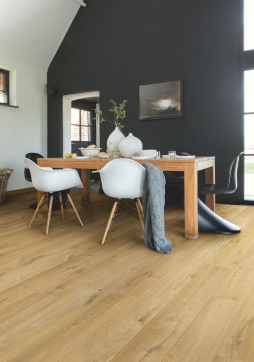 QuickStep Impressive Soft Oak Natural Laminate Flooring, 8 mm