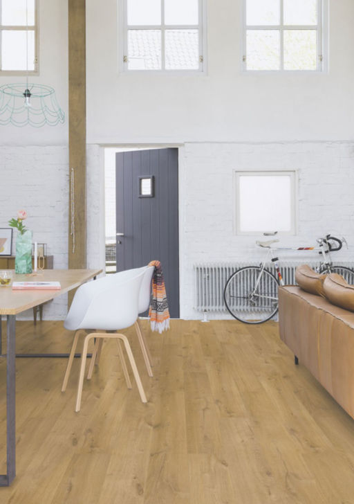 QuickStep Impressive Ultra Soft Oak Natural Laminate Flooring, 12 mm