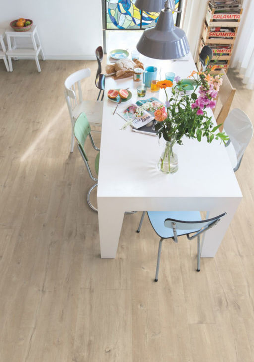 QuickStep LARGO Dominicano Oak Natural 4v Planks Laminate Flooring 9.5 mm