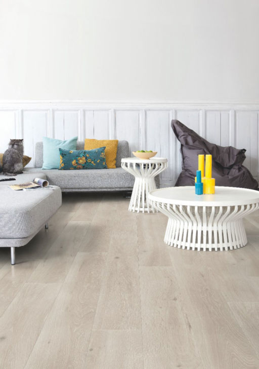 QuickStep LARGO Long Island Oak Light 4v Planks Laminate Flooring 9.5 mm