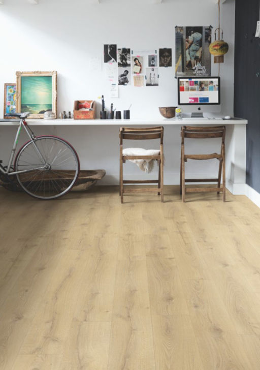 QuickStep Livyn Balance Glue Plus Victorian Oak Natural Vinyl Flooring