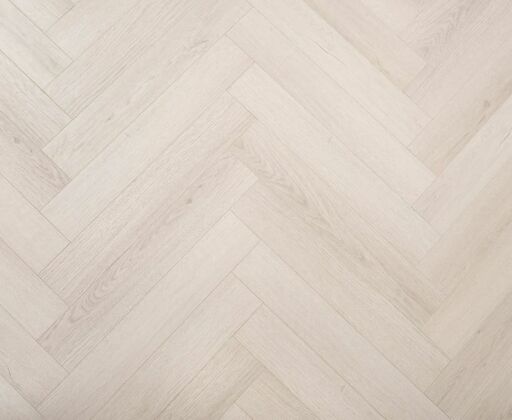 Silvergrove Oak Herringbone Laminate Flooring, Light Grey, 100x8x600mm