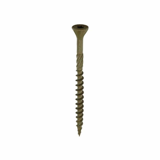 TIMco C2 Advanced Decking Timber Screws - TX - Countersunk - Exterior - Green 4.5x75mm