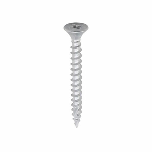 TIMco C2 Multi-Purpose Advanced Screws - PZ - Double Countersunk - Exterior - Silver 4.0x50mm