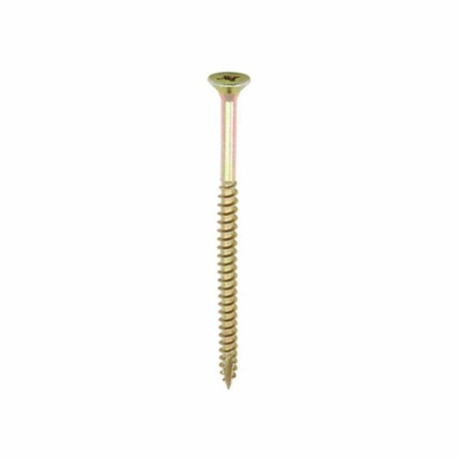 TIMco C2 Multi-Purpose Advanced Screws - PZ - Double Countersunk - Yellow 6.0x120mm