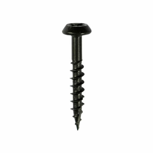 TIMco Classic Rainwater Screws - PZ - Low Profile Pan - Exterior - Black 5.0x25mm