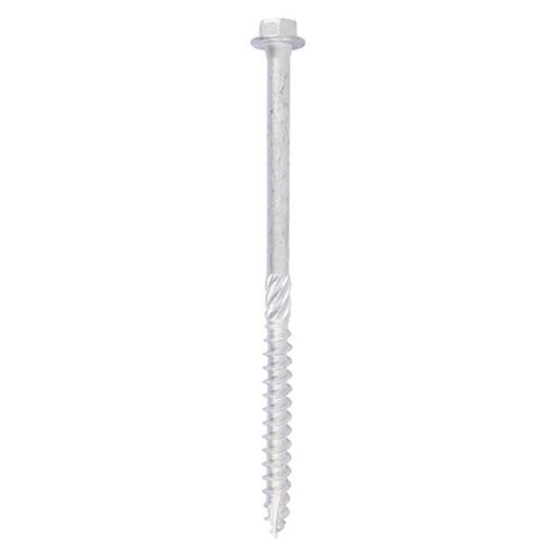 TIMco Heavy Duty Timber Screws - Hex - Exterior - Silver 8.0 x 150 mm