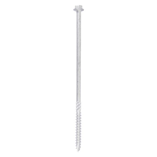 TIMco Heavy Duty Timber Screws - Hex - Exterior - Silver 8.0 x 200 mm