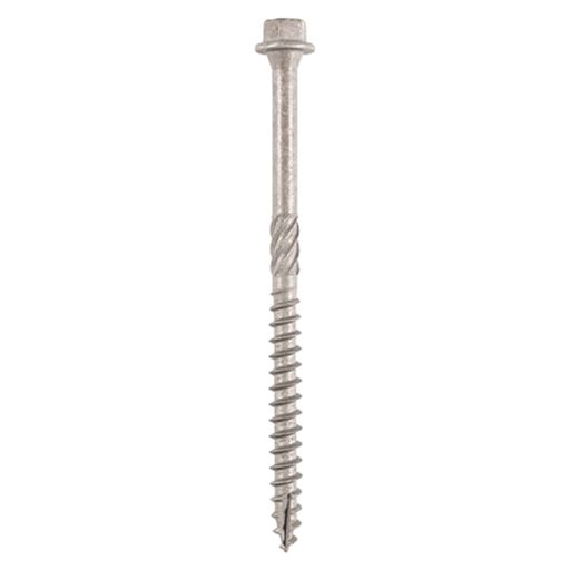TIMco In-Dex Timber Screws - Hex - Stainless Steel 6.7 x 125 mm