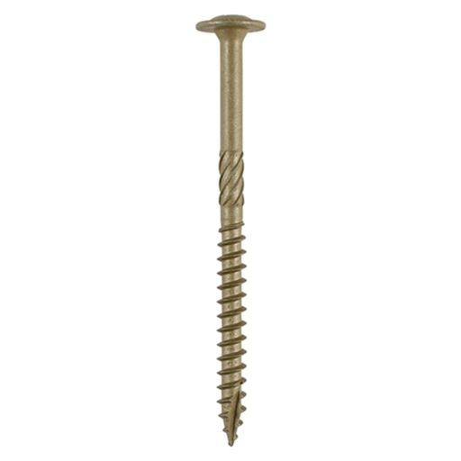 TIMco In-Dex Timber Screws - TX - Wafer - Exterior - Green 6.7 x 125 mm