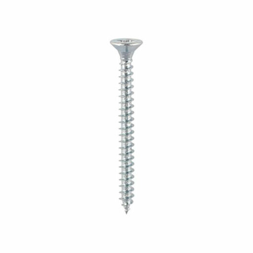 TIMco Solo Woodscrews - PZ - Double Countersunk - Zinc 6.0x60mm