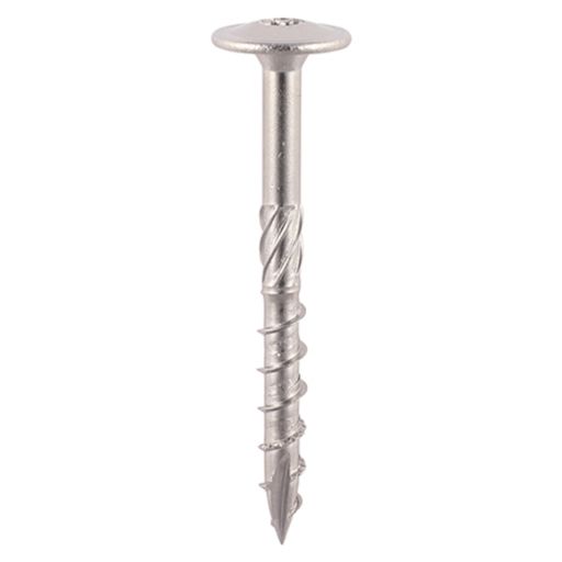 TIMco Timber Screws - TX - Wafer - Stainless Steel 8.0 x 125 mm