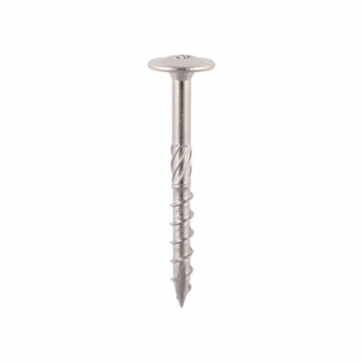 TIMco Timber Screws - TX - Wafer - Stainless Steel 8.0x80mm