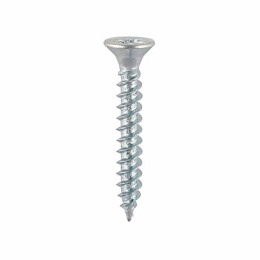 TIMco Twin-Thread Woodscrews - PZ - Double Countersunk - Zinc 3.0x16mm