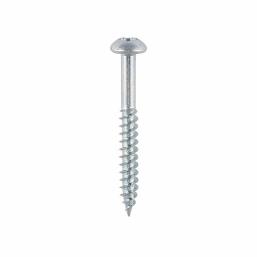 TIMco Twin-Thread Woodscrews - PZ - Double Countersunk - Zinc 5.0x40mm