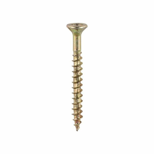 TIMco Velocity Premium Multi-Use Screws - PZ - Double Countersunk - Yellow 4.0x40mm