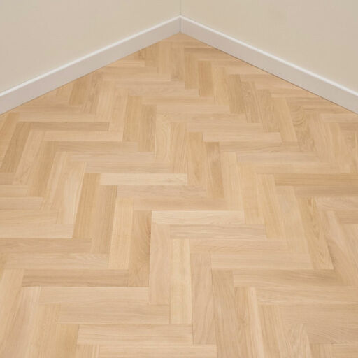 Tradition Classics Solid Oak Parquet Flooring Blocks, Unfinished, Prime, 22x70x500 mm