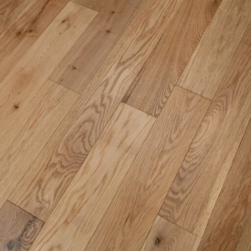 Tradition Engineered Oak Flooring, Natural, Brushed, UV, Oiled, RLx125x14mm