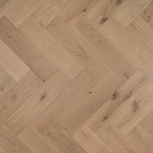Tradition Engineered Oak Parquet Flooring, Herringbone, Prime, Invisible Finish, 150x14x600mm