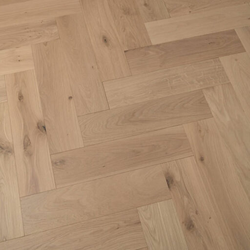 Tradition Engineered Oak Parquet Flooring, Herringbone, Prime, Invisible Finish, 150x14x600mm Image 2