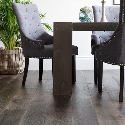 V4 Foundry Steel Engineered Oak Flooring, Rustic, Hand finished, Brushed & UV Oiled, 190x15x1900 mm