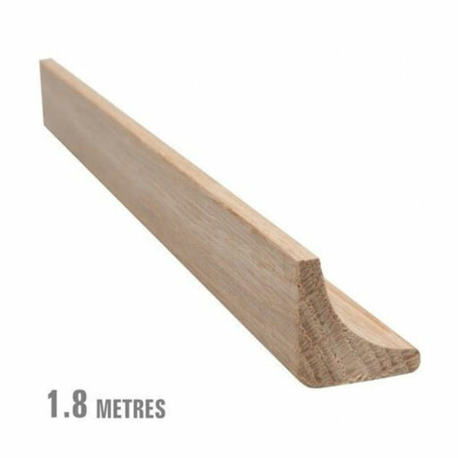 Traditions Solid Oak Scotia Beading, Unfinished, 19x19mm, 1.8m
