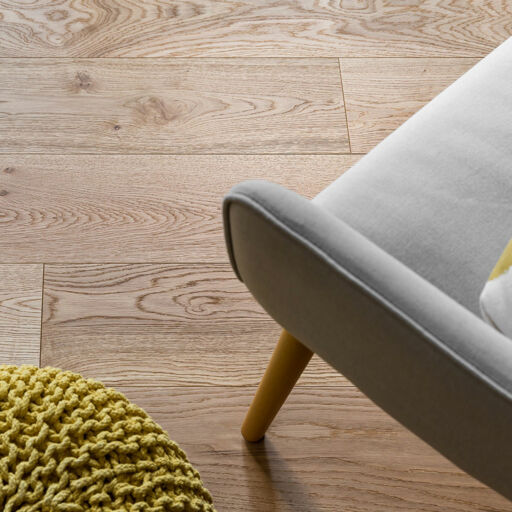V4 Alpine, Canyon Oak Engineered Flooring, Rustic, Brushed & Oiled, 190x18x1900mm Image 3