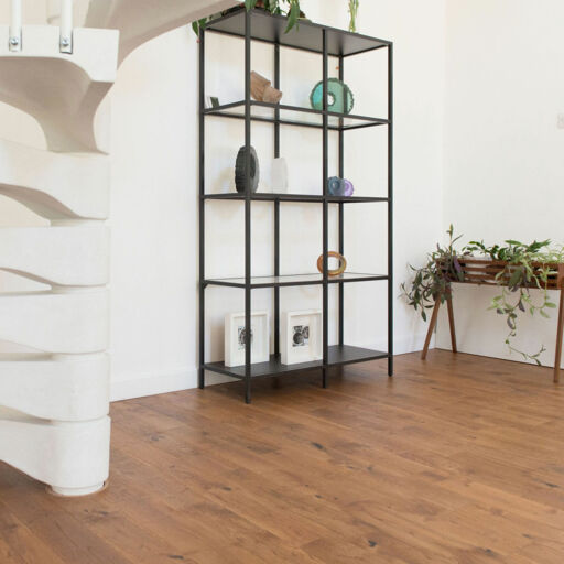 V4 Alpine, Golden Oak Engineered Flooring, Rustic, Brushed & Oiled, RLx125x18mm Image 3