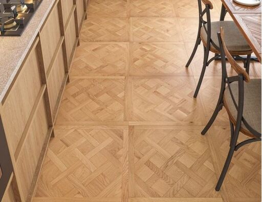 Vaxholm Versailles Engineered Oak Flooring, Rustic, Brushed, UV Oiled, 600x14x600mm Image 3