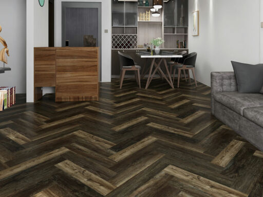 Xylo Emerald Bay, Herringbone, SPC, Vinyl Flooring, 110x6x620mm