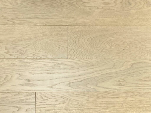 Xylo Pearl White Stained Engineered Oak Flooring, Rustic, UV Oiled, RLx150x14mm