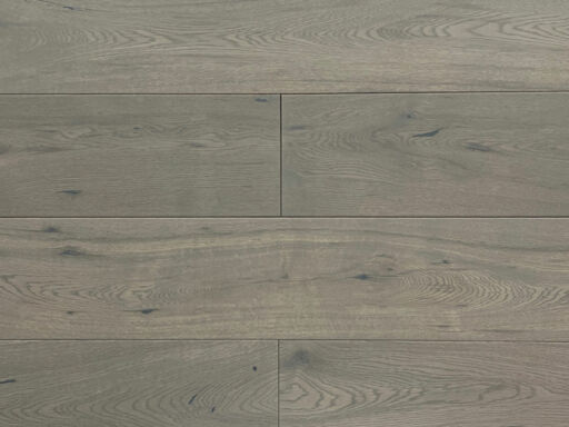 Xylo Smooth Grey Stained Engineered Oak Flooring, Rustic, UV Matt Lacquered, 190x4x20mm