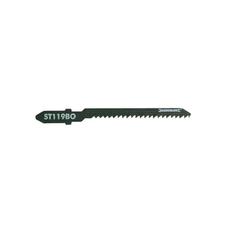 Silverline Jigsaw Blades, 75 mm, Pack of 10 508823 Silverline