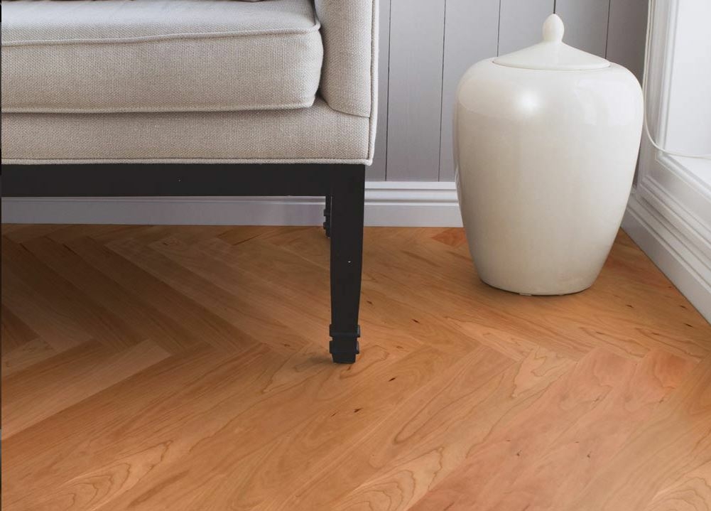 Boen Prestige Cherry Parquet Flooring, Natural, Matt Lacquered, 70x10x470 mm