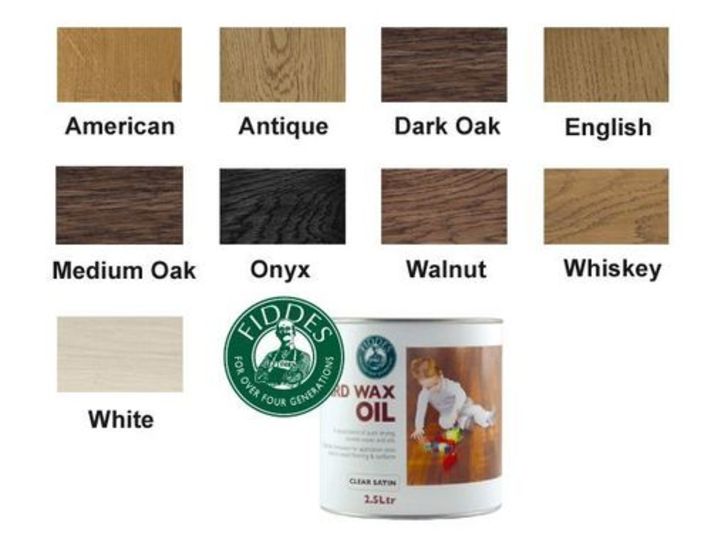 Fiddes HardwaxOil, Belgium Grey Finish, 2.5L Fiddes & Sons